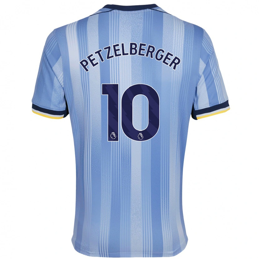 Danxenレディースラモーナ・ペッツェルバーガー#10ライトブルーアウェイシャツ2024/25ジャージーユニフォーム