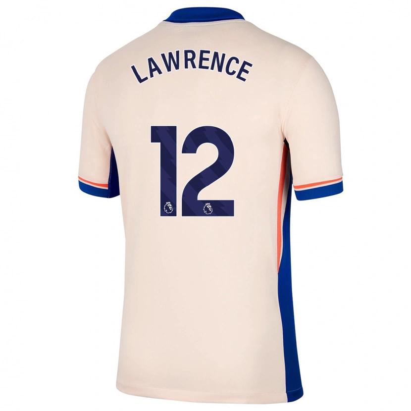 Danxenレディースアシュリー・ローレンス#12ライトベージュアウェイシャツ2024/25ジャージーユニフォーム