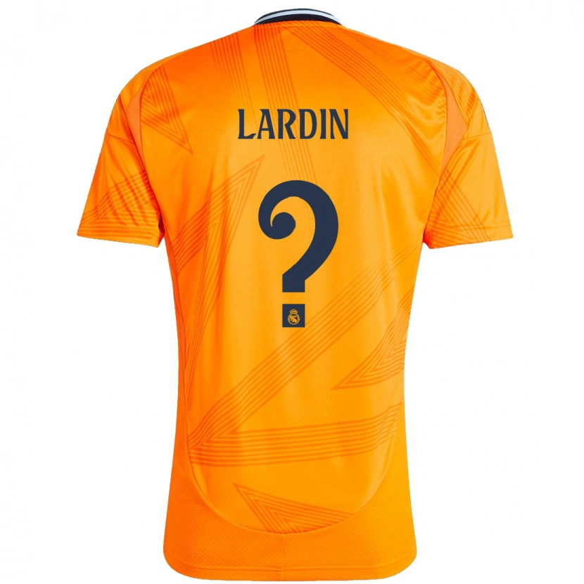 DanxenレディースCarlos Lardin#0オレンジアウェイシャツ2024/25ジャージーユニフォーム