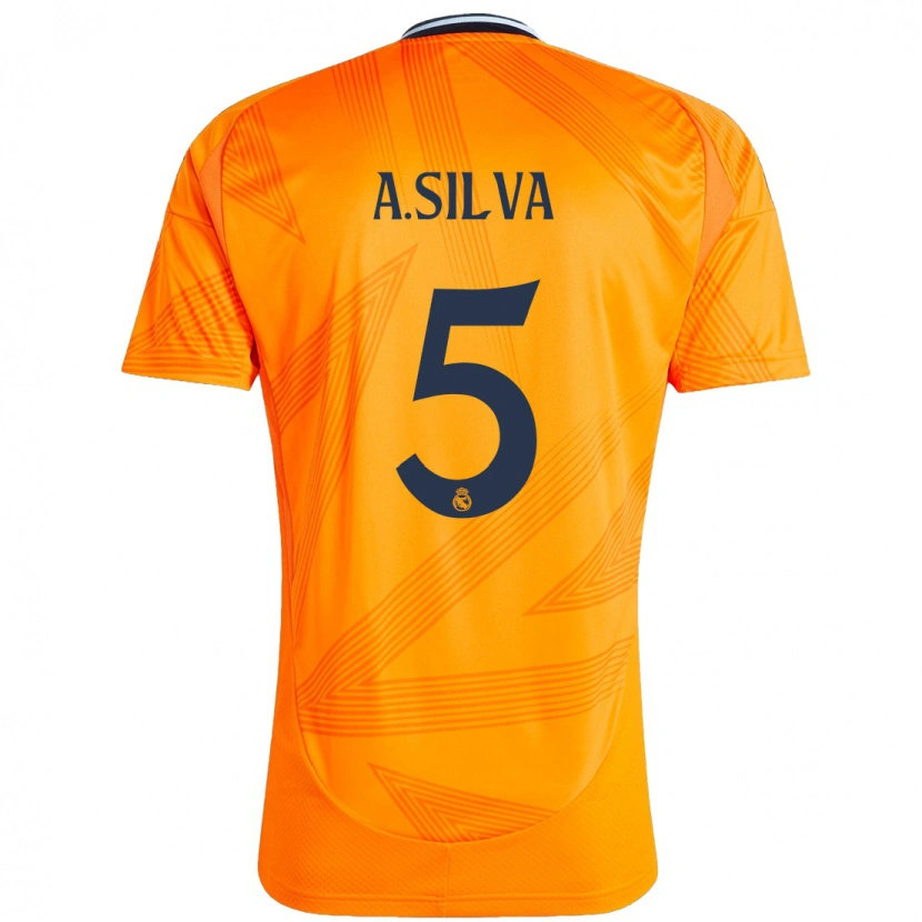 DanxenレディースAntonia Silva#5オレンジアウェイシャツ2024/25ジャージーユニフォーム
