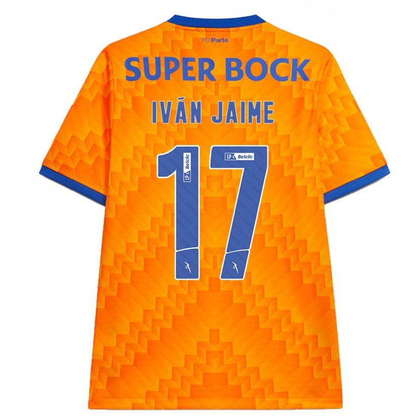 Danxenレディースイバン・ハイメ#17オレンジアウェイシャツ2024/25ジャージーユニフォーム