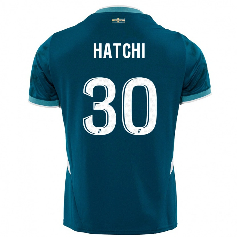 DanxenレディースAnaïs Hatchi#30ターコイズブルーアウェイシャツ2024/25ジャージーユニフォーム