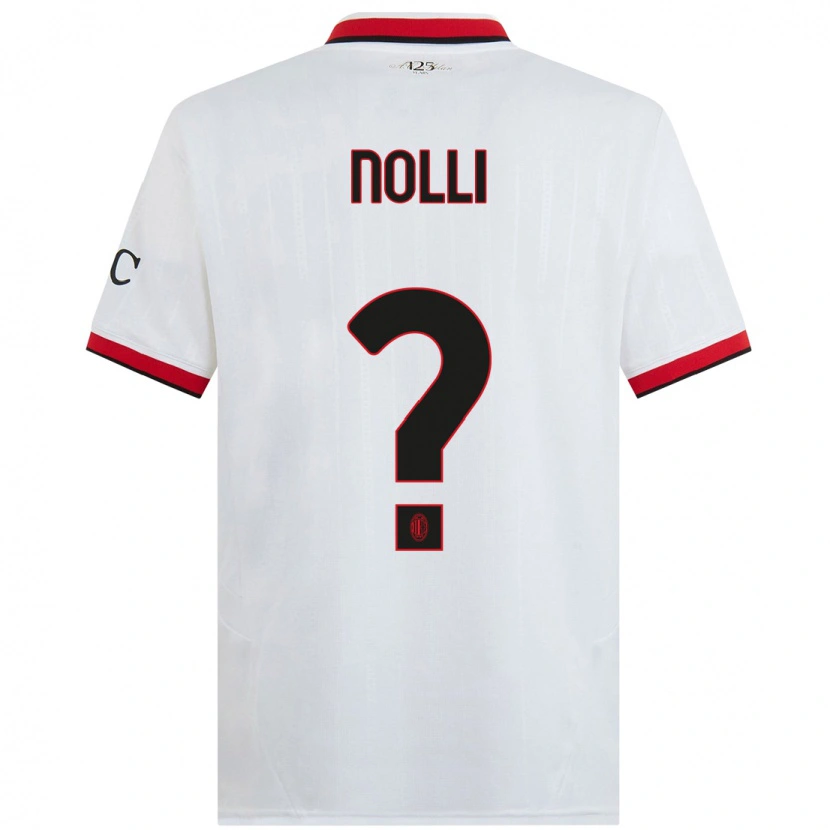 DanxenレディースLuca Nolli#0白 黒 赤アウェイシャツ2024/25ジャージーユニフォーム
