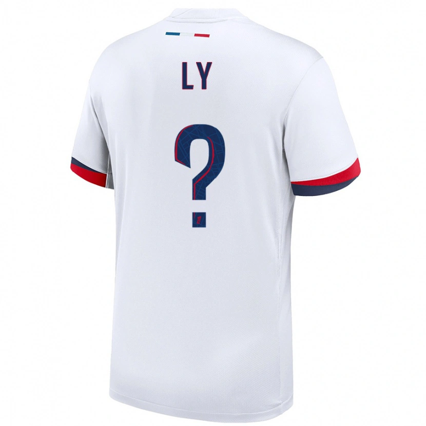DanxenレディースElijah Ly#0白 青 赤アウェイシャツ2024/25ジャージーユニフォーム