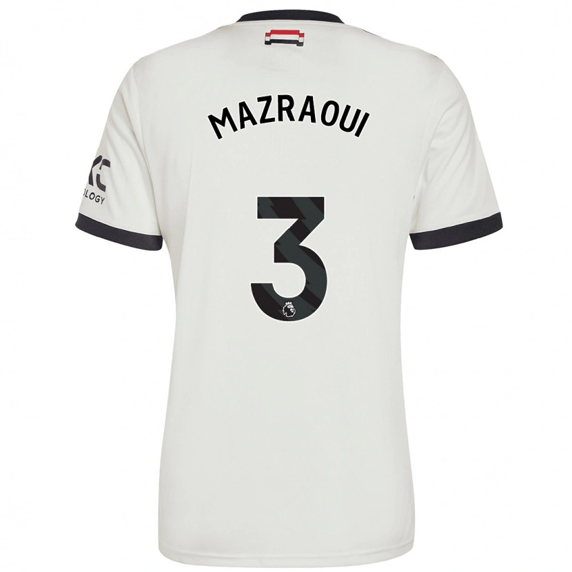 Danxenレディースノゼア・マズラウィ#3オフホワイトサードユニフォームシャツ2024/25ジャージーユニフォーム