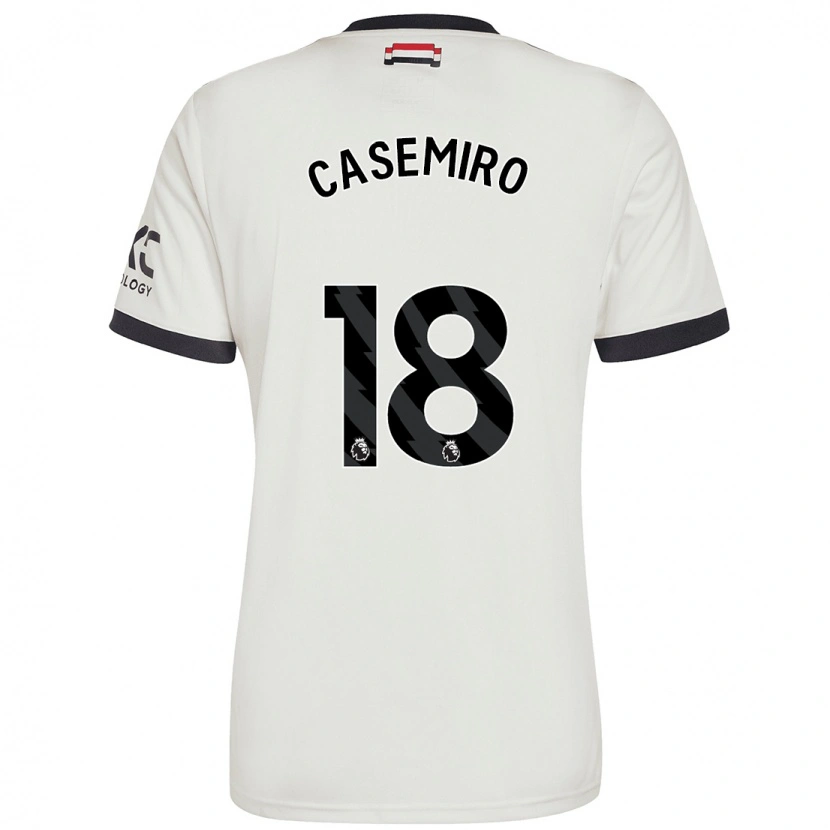 Danxenレディースカゼミーロ#18オフホワイトサードユニフォームシャツ2024/25ジャージーユニフォーム