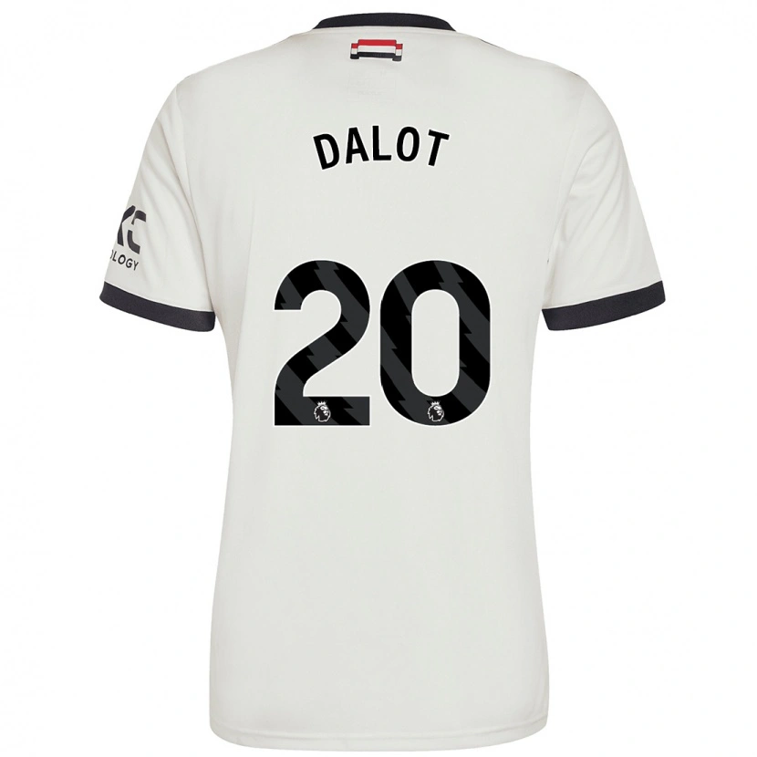 Danxenレディースディオゴ・ダロト#20オフホワイトサードユニフォームシャツ2024/25ジャージーユニフォーム