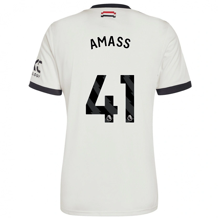 Danxenレディースハリー・アマス#41オフホワイトサードユニフォームシャツ2024/25ジャージーユニフォーム