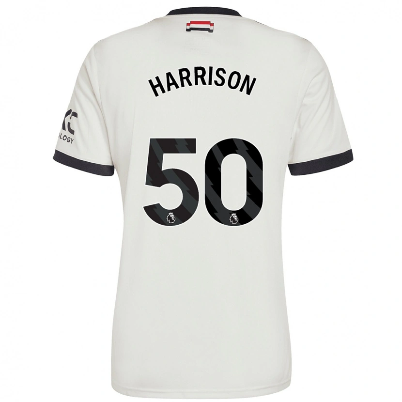 Danxenレディースイライ・ハリソン#50オフホワイトサードユニフォームシャツ2024/25ジャージーユニフォーム