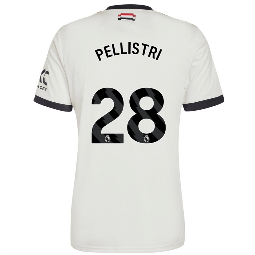 Danxenレディースファクンド・ペリストリ#28オフホワイトサードユニフォームシャツ2024/25ジャージーユニフォーム