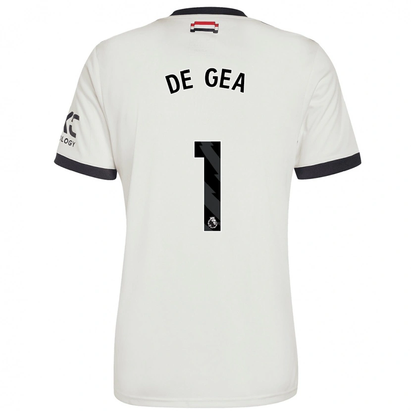 Danxenレディースダビド・デ・ヘア#1オフホワイトサードユニフォームシャツ2024/25ジャージーユニフォーム