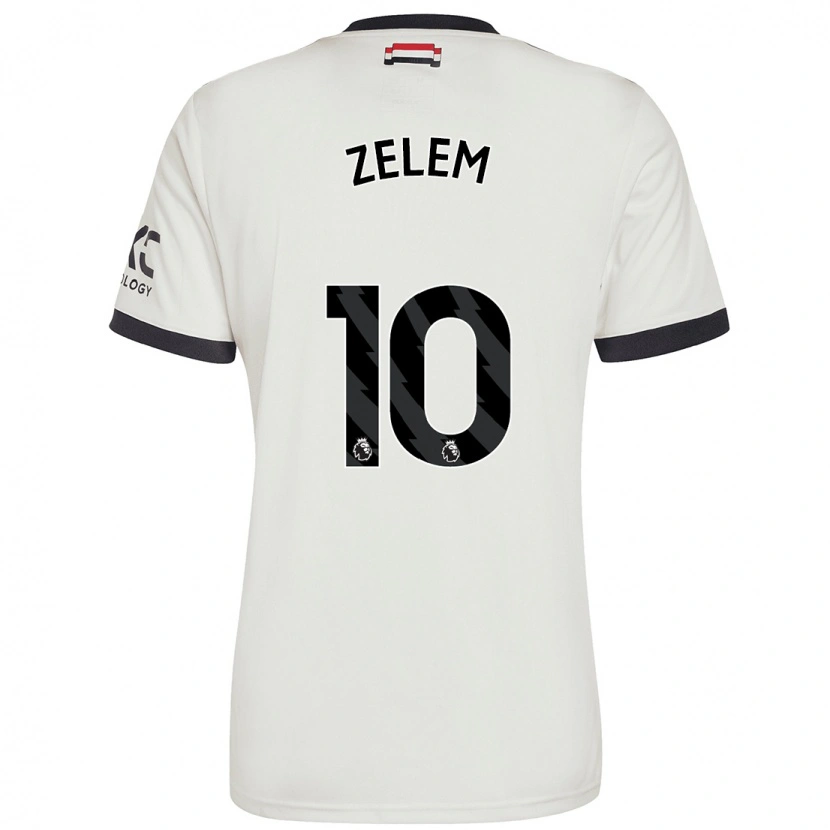 Danxenレディースケイティ・ゼレム#10オフホワイトサードユニフォームシャツ2024/25ジャージーユニフォーム