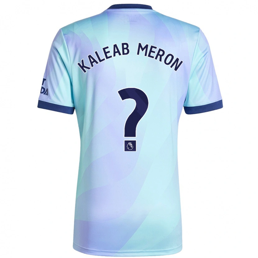 DanxenレディースKaleab Meron#0アクアサードユニフォームシャツ2024/25ジャージーユニフォーム