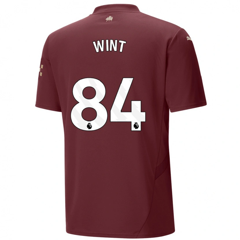 DanxenレディースJack Wint#84マルーンサードユニフォームシャツ2024/25ジャージーユニフォーム