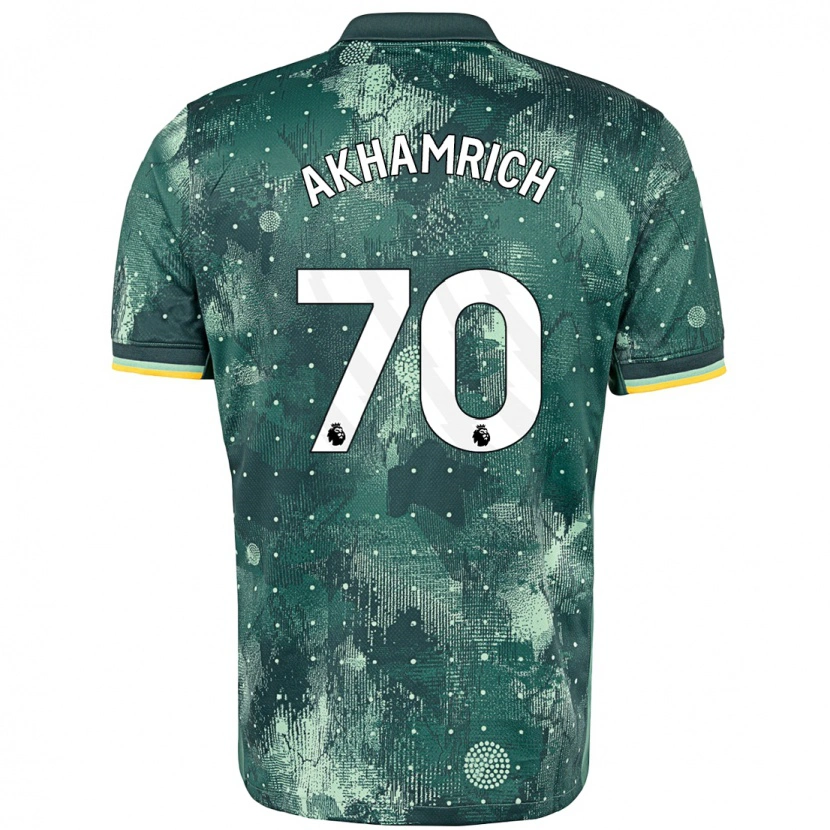 Danxenレディースユセフ・カムリーシュ#70ミントグリーンサードユニフォームシャツ2024/25ジャージーユニフォーム