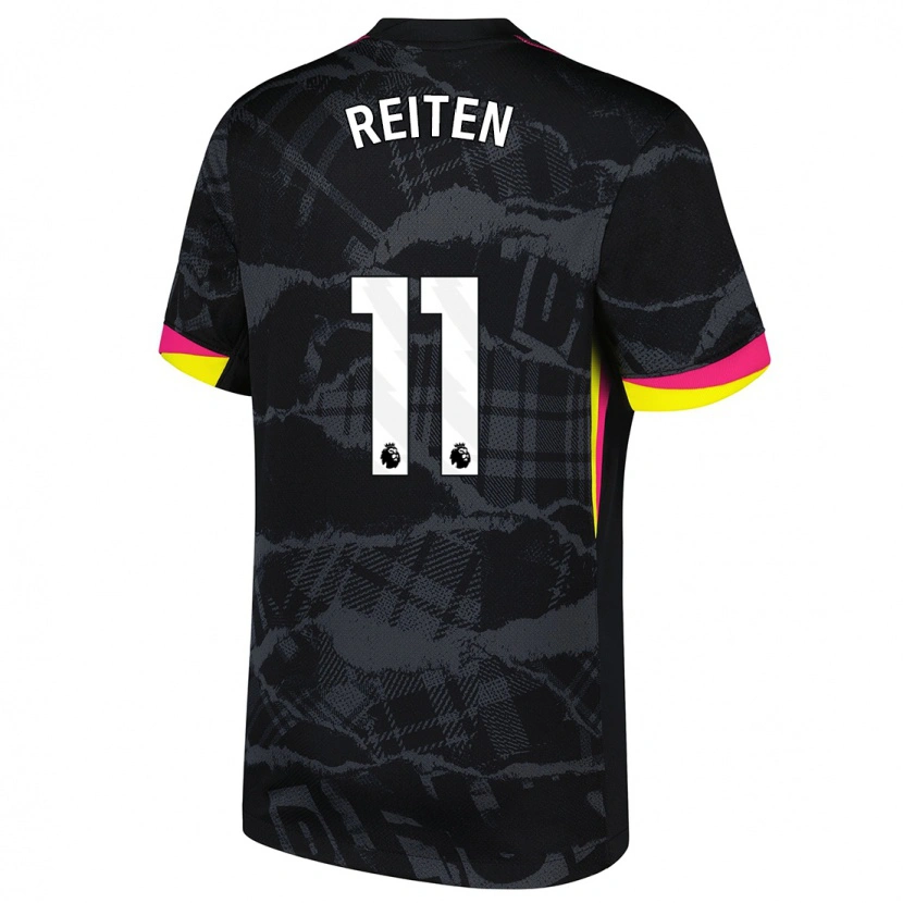 Danxenレディースグーロ・レイテン#11ブラック ピンクサードユニフォームシャツ2024/25ジャージーユニフォーム