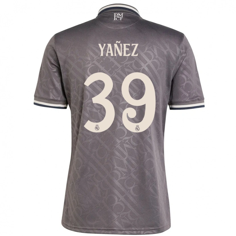 DanxenレディースDaniel Yañez#39チャコールサードユニフォームシャツ2024/25ジャージーユニフォーム