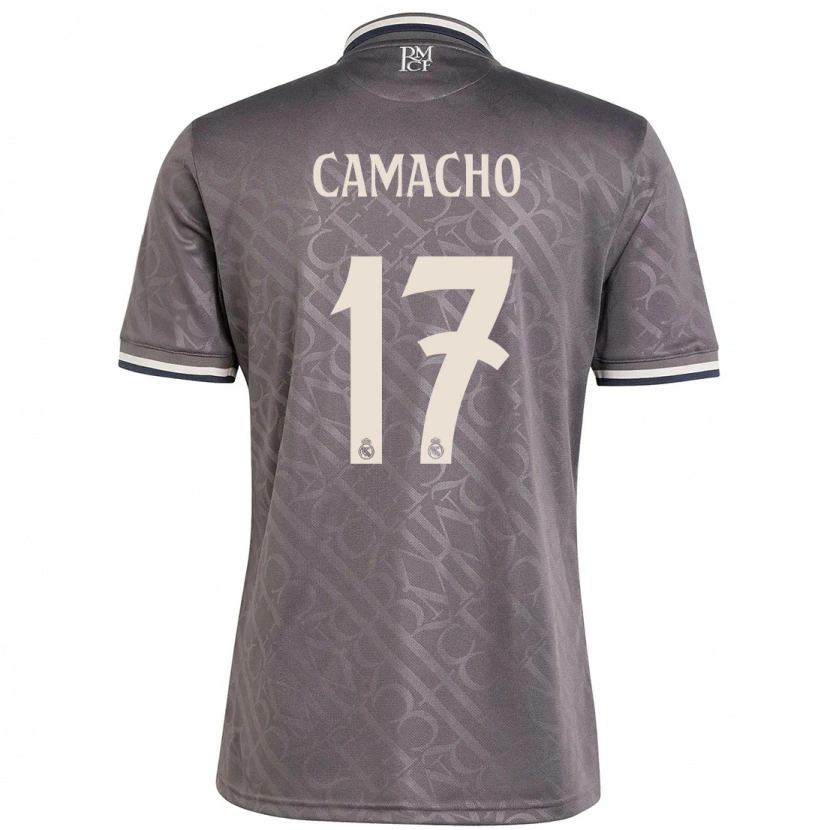 Danxenレディースカルラ・カマーチョ#17チャコールサードユニフォームシャツ2024/25ジャージーユニフォーム
