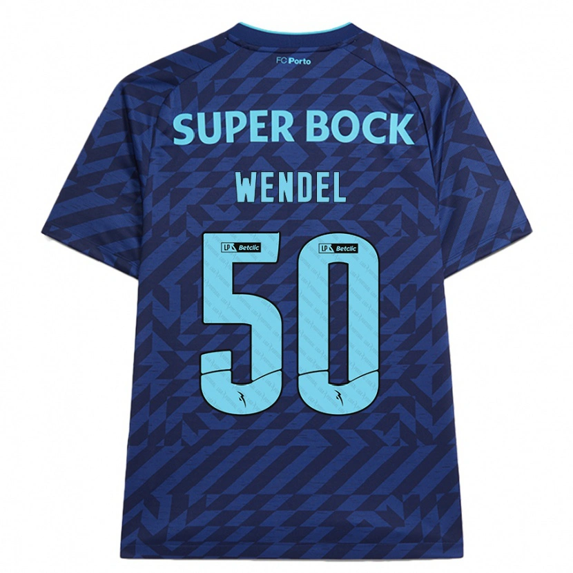 Danxenレディースウェンデル#50ネイビーブルーサードユニフォームシャツ2024/25ジャージーユニフォーム