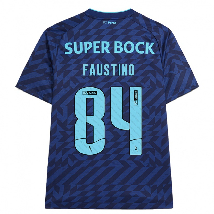 Danxenレディースリーバイ・ファウスティノ#84ネイビーブルーサードユニフォームシャツ2024/25ジャージーユニフォーム