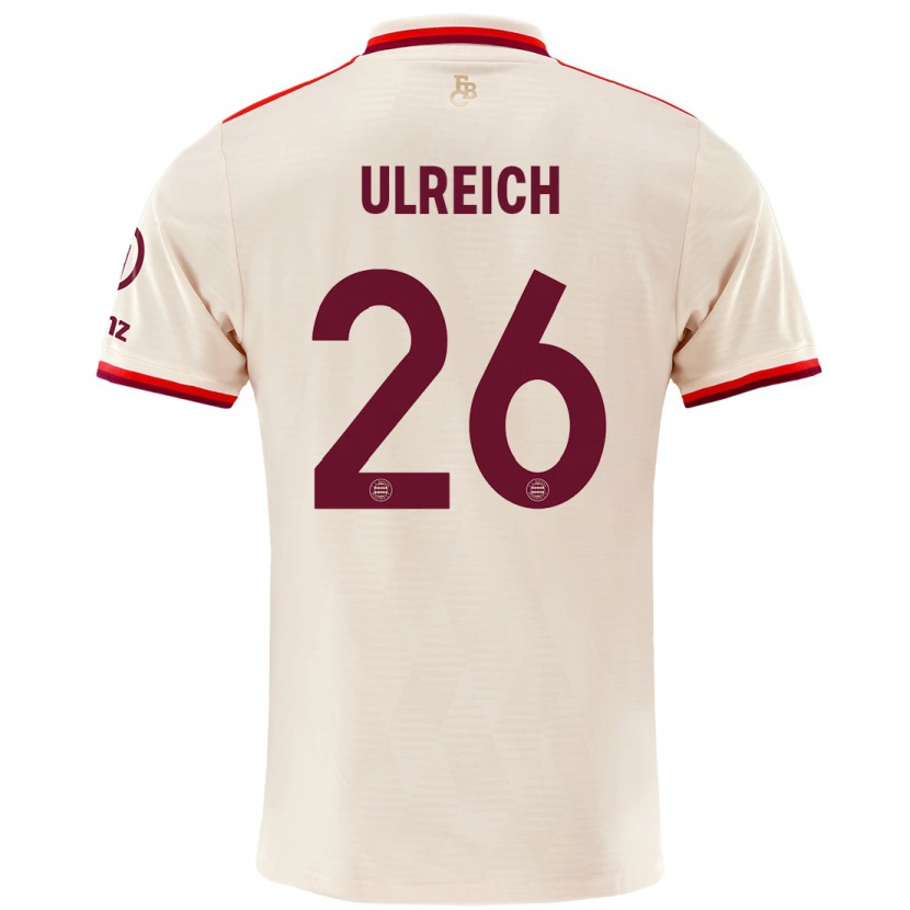 Danxenレディーススヴェン・ウルライヒ#26リネンサードユニフォームシャツ2024/25ジャージーユニフォーム