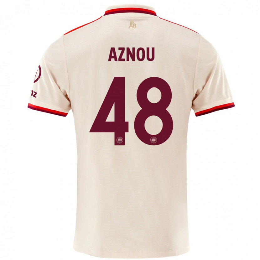 Danxenレディースアダム・アズノウ#48リネンサードユニフォームシャツ2024/25ジャージーユニフォーム