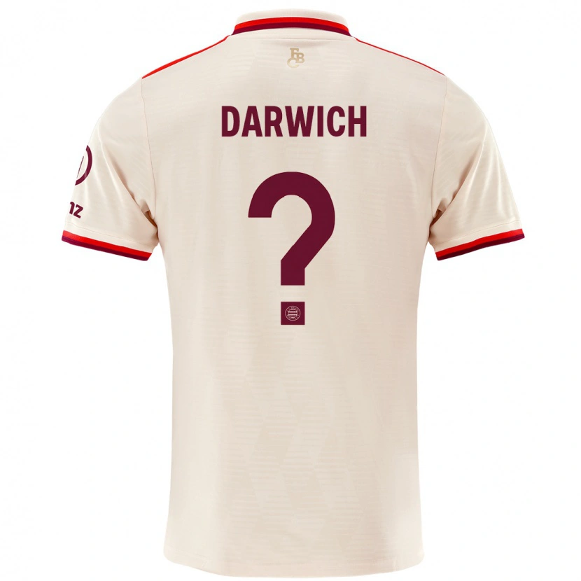 Danxenレディースマーハー・ダルウィッチ#0リネンサードユニフォームシャツ2024/25ジャージーユニフォーム
