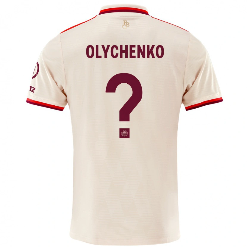 DanxenレディースBogdan Olychenko#0リネンサードユニフォームシャツ2024/25ジャージーユニフォーム