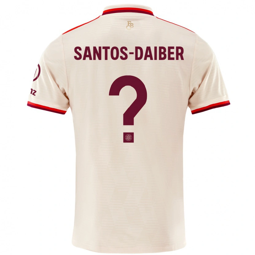 DanxenレディースDavid Santos-Daiber#0リネンサードユニフォームシャツ2024/25ジャージーユニフォーム
