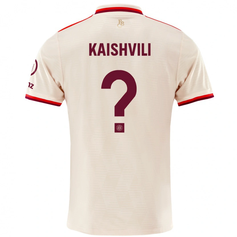 DanxenレディースJamal Kaishvili#0リネンサードユニフォームシャツ2024/25ジャージーユニフォーム