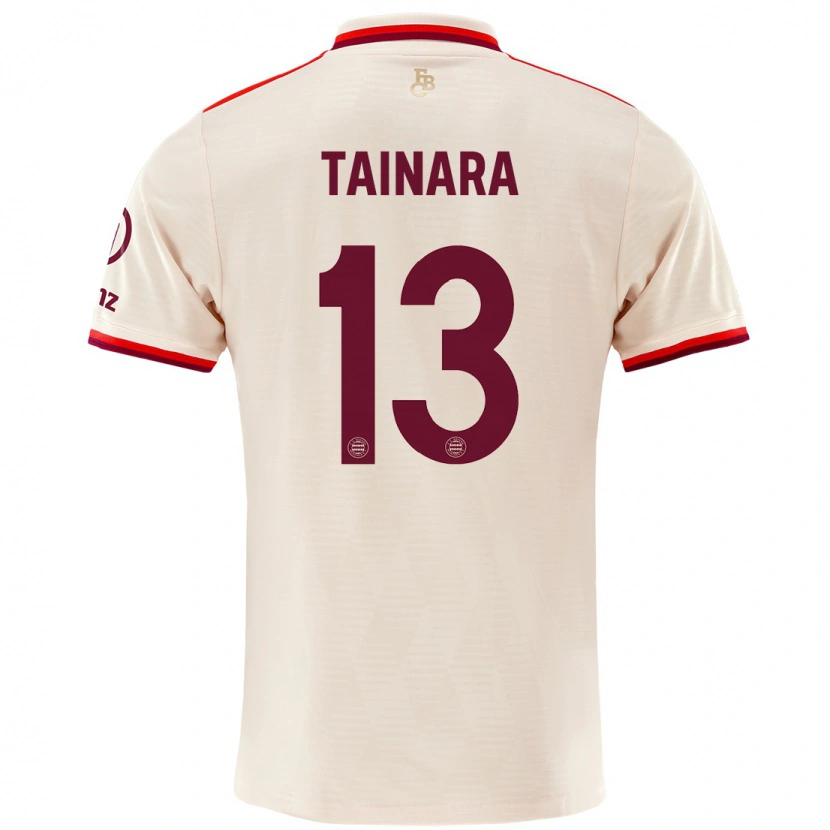 Danxenレディースタイナラ#13リネンサードユニフォームシャツ2024/25ジャージーユニフォーム