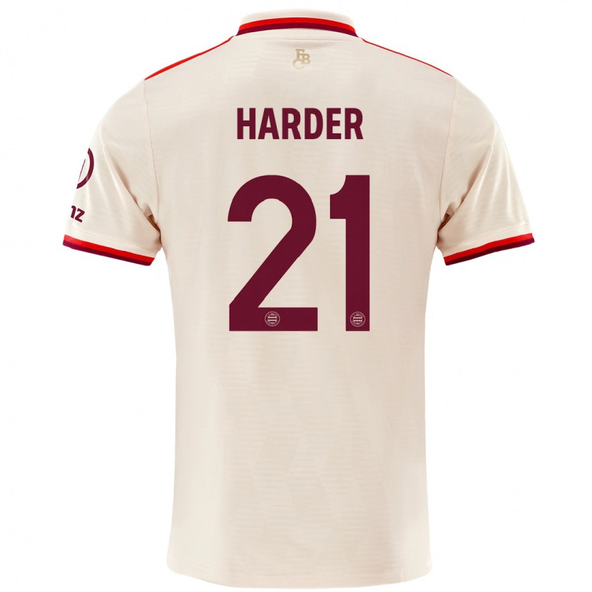 Danxenレディースペルニレ・ハルダー#21リネンサードユニフォームシャツ2024/25ジャージーユニフォーム