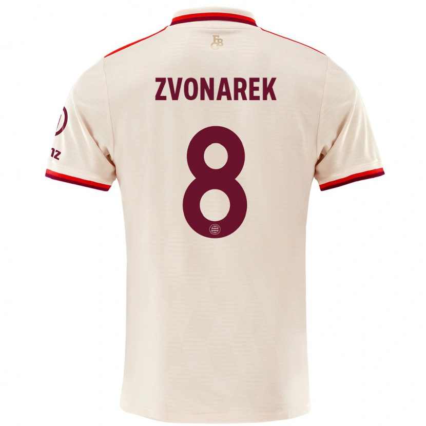 Danxenレディースロブロ・ズボナレク#8リネンサードユニフォームシャツ2024/25ジャージーユニフォーム