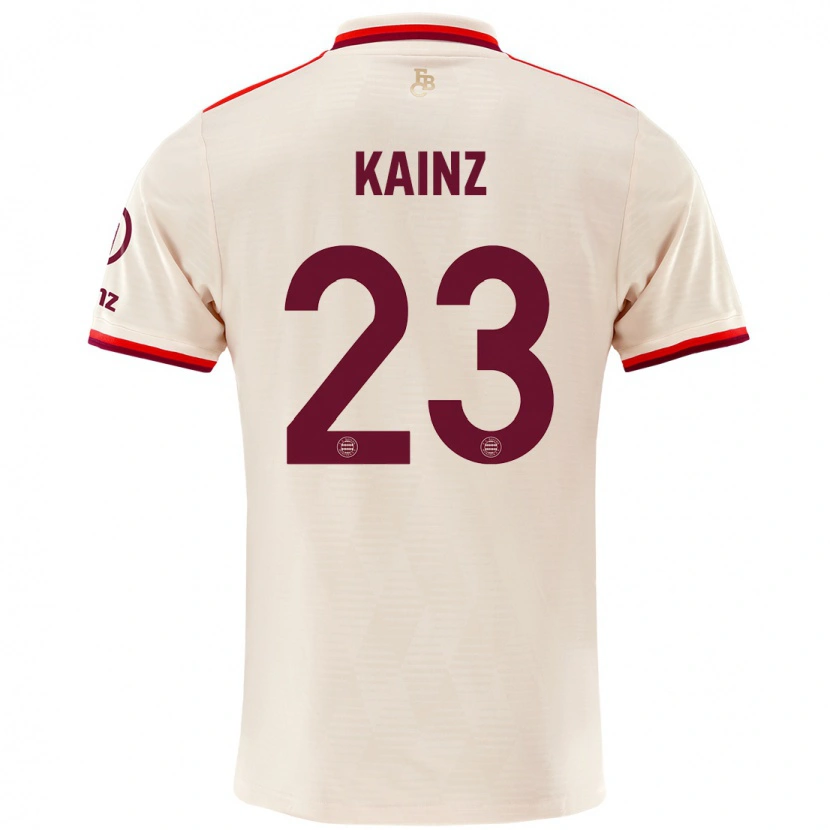 DanxenレディースManuel Kainz#23リネンサードユニフォームシャツ2024/25ジャージーユニフォーム