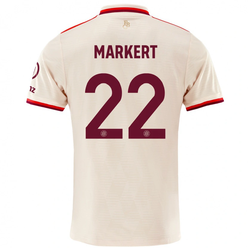 Danxenレディースレオン・マーカート#22リネンサードユニフォームシャツ2024/25ジャージーユニフォーム
