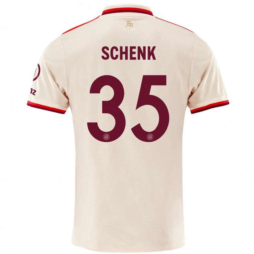 Danxenレディースヨハネスシェンク#35リネンサードユニフォームシャツ2024/25ジャージーユニフォーム