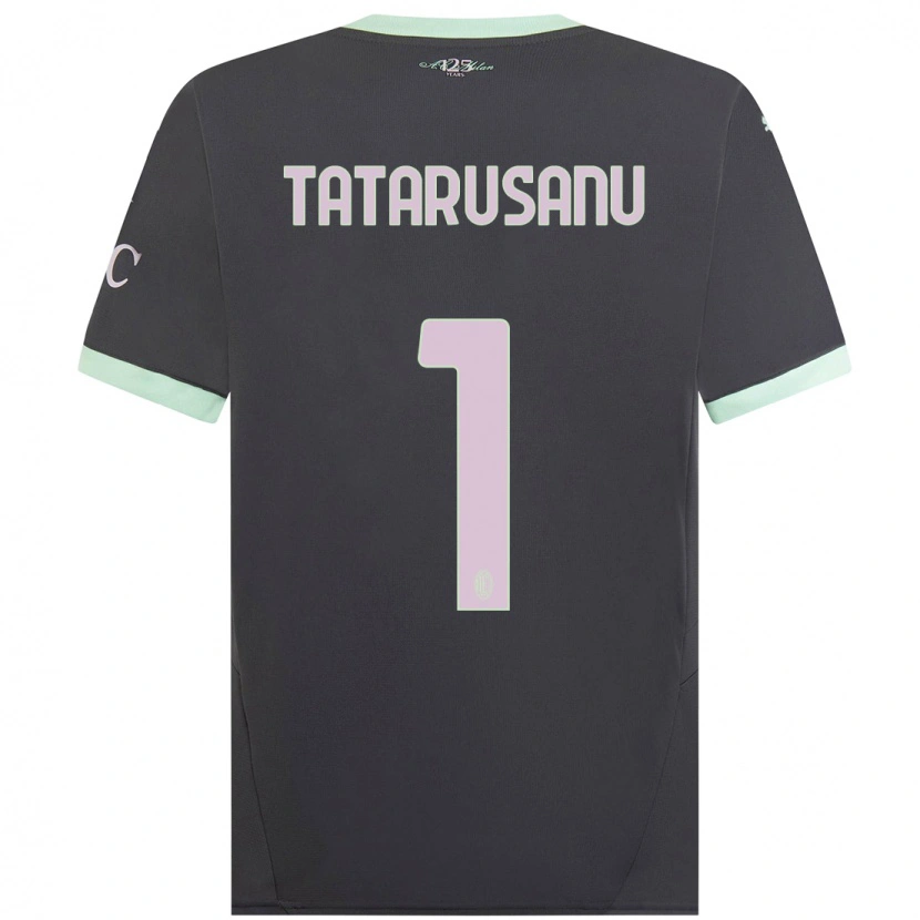 Danxenレディースチプリアン・タタルシャヌ#1グレーサードユニフォームシャツ2024/25ジャージーユニフォーム
