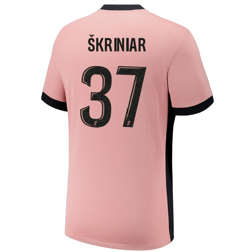 Danxenレディースミラン・シュクリニアル#37ラストピンクサードユニフォームシャツ2024/25ジャージーユニフォーム