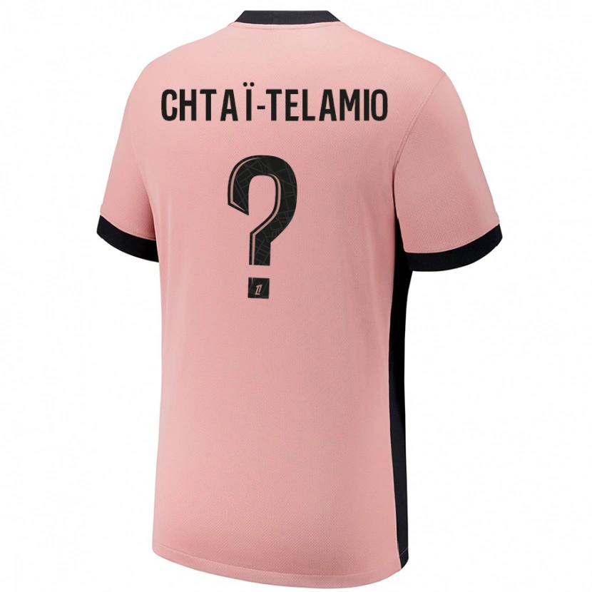 DanxenレディースZayon Chtaï-Telamio#0ラストピンクサードユニフォームシャツ2024/25ジャージーユニフォーム