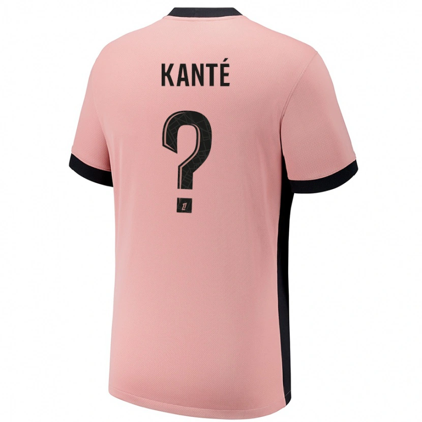 DanxenレディースNahil Kanté#0ラストピンクサードユニフォームシャツ2024/25ジャージーユニフォーム