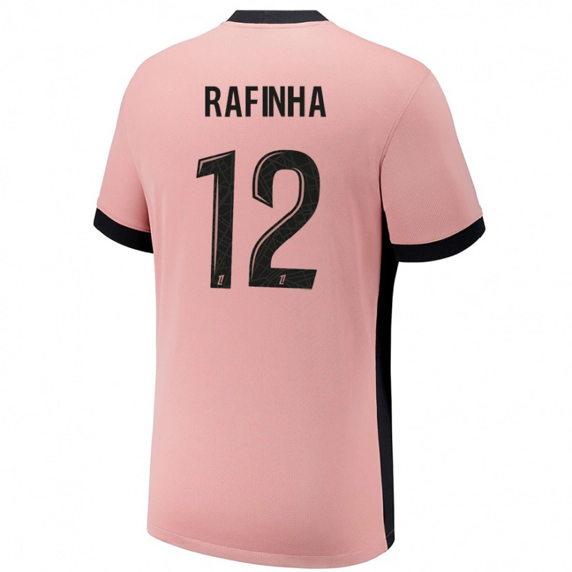 Danxenレディースラファエル・アルカンタラ・ド・ナシメント#12ラストピンクサードユニフォームシャツ2024/25ジャージーユニフォーム