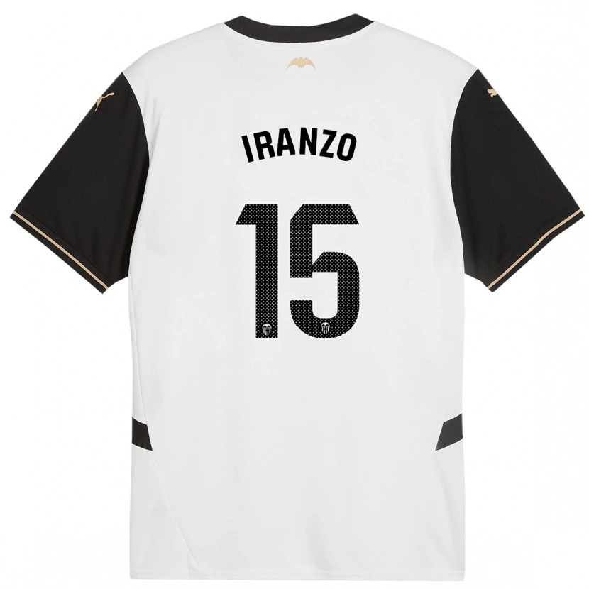 Danxenキッズルベン・イランソ#15白 黒ホームシャツ2024/25ジャージーユニフォーム