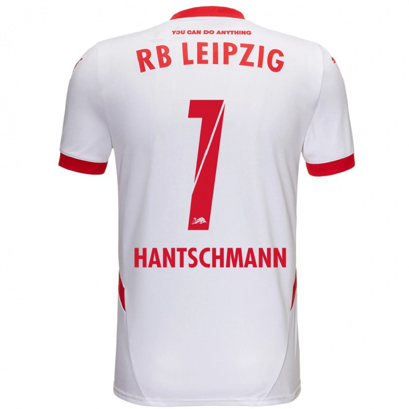 DanxenキッズFranz Hantschmann#1白 赤ホームシャツ2024/25ジャージーユニフォーム