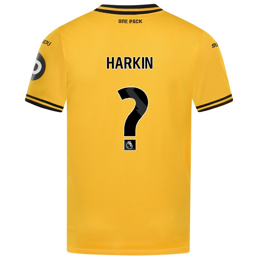 Danxenキッズリー・ハーキン#0黄ホームシャツ2024/25ジャージーユニフォーム