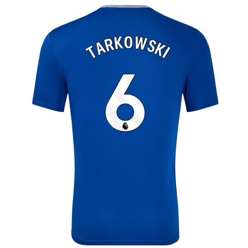 Danxenキッズジェームス・ターコウスキー#6青とホームシャツ2024/25ジャージーユニフォーム