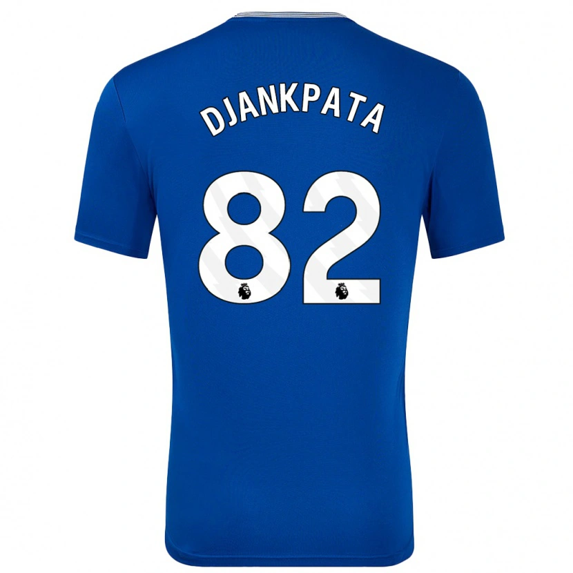 Danxenキッズハリド・ジャンクパタ#82青とホームシャツ2024/25ジャージーユニフォーム