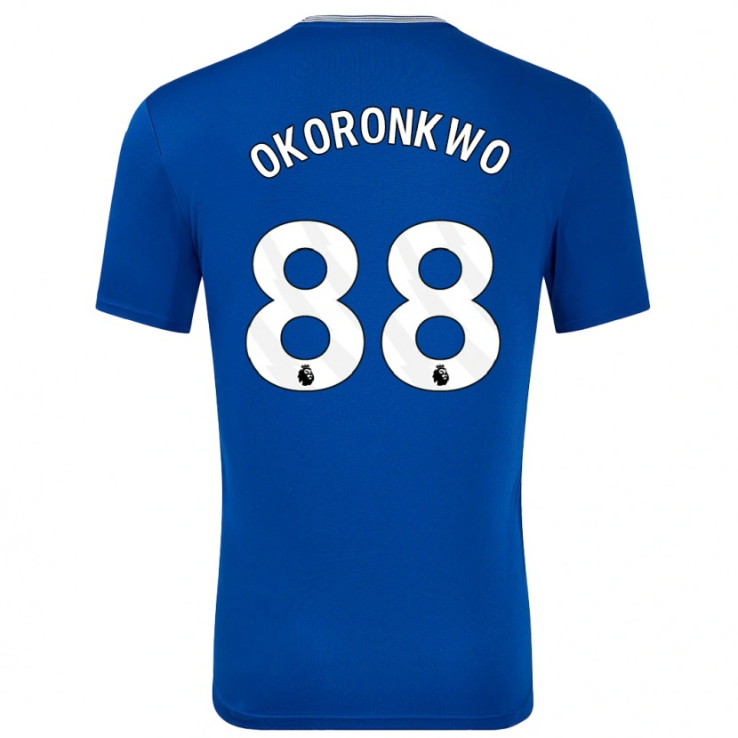 Danxenキッズフランシス・オコロンコ#88青とホームシャツ2024/25ジャージーユニフォーム