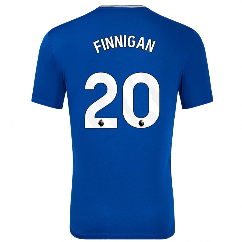 Danxenキッズミーガン・フィニガン#20青とホームシャツ2024/25ジャージーユニフォーム