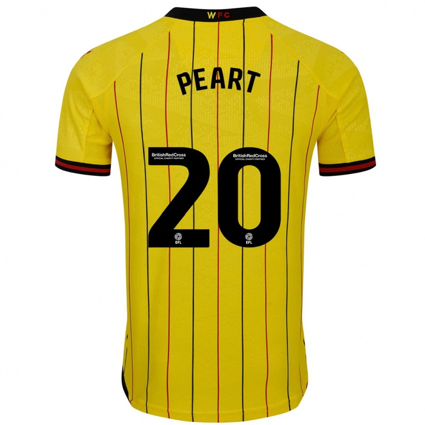 Danxenキッズカラニ・パート#20黄 黒ホームシャツ2024/25ジャージーユニフォーム