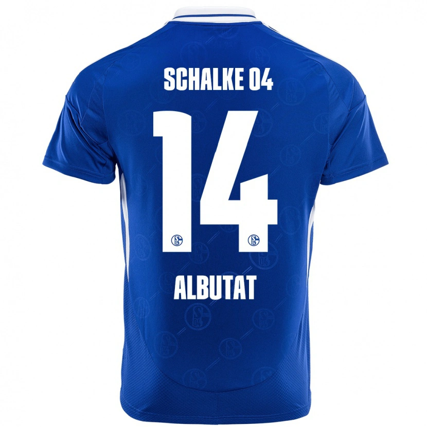 DanxenキッズTim Albutat#14ロイヤルブルーホームシャツ2024/25ジャージーユニフォーム